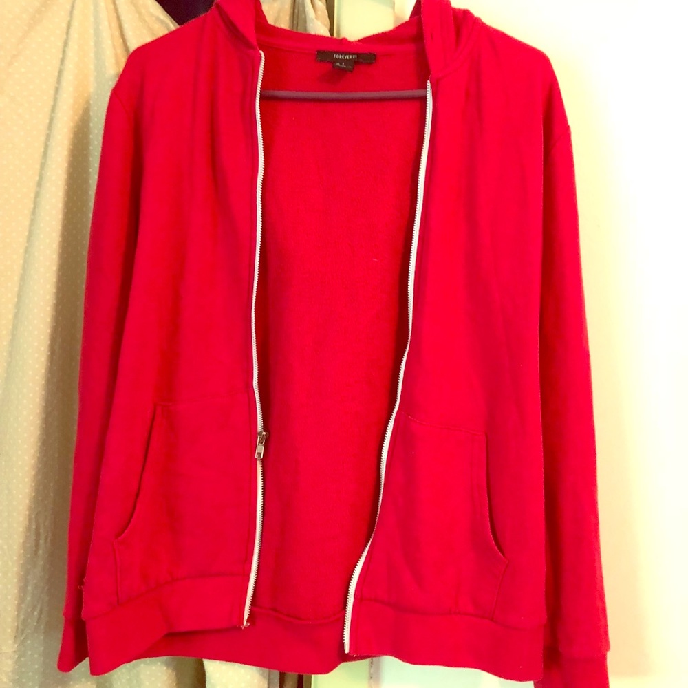 Zip up hoodie